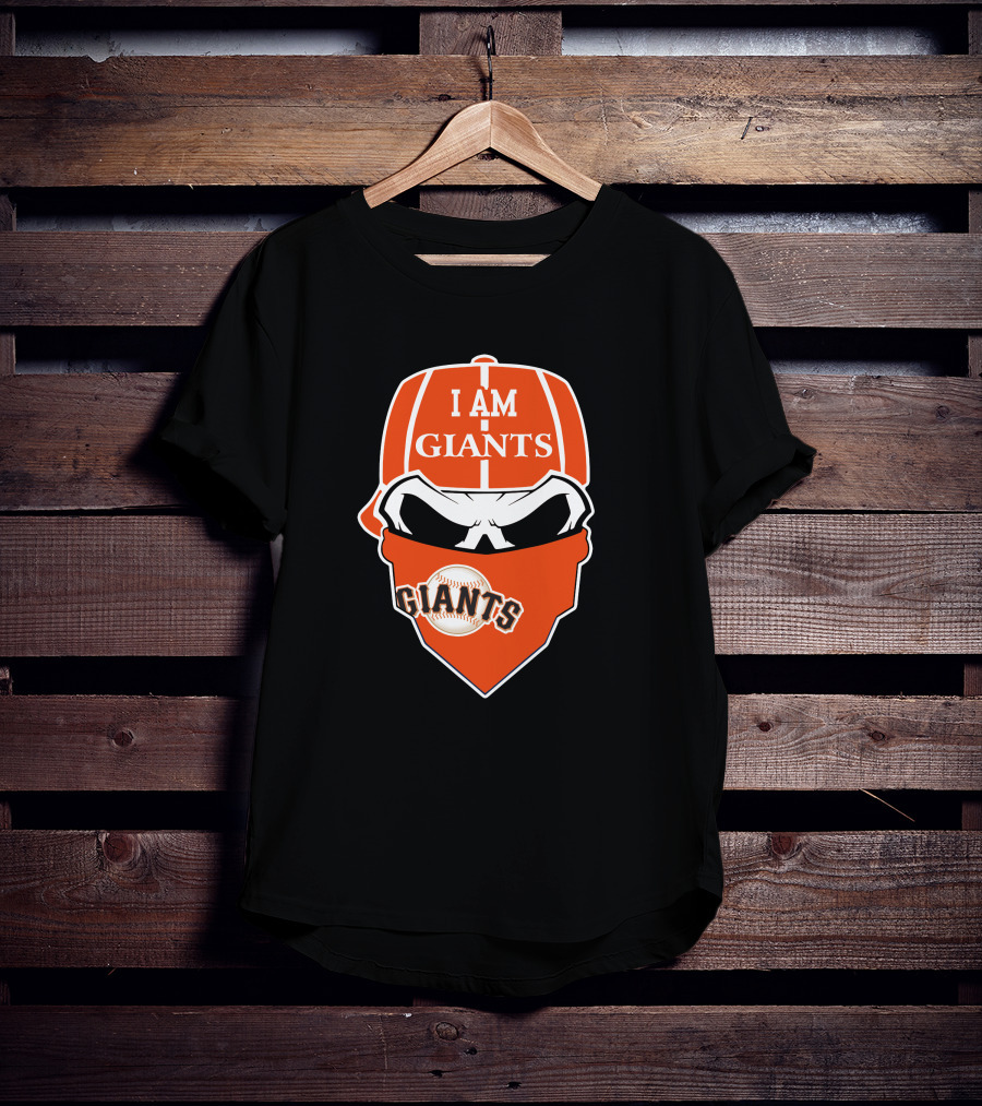San Francisco Giants Skull I Am Giants T-Shirt