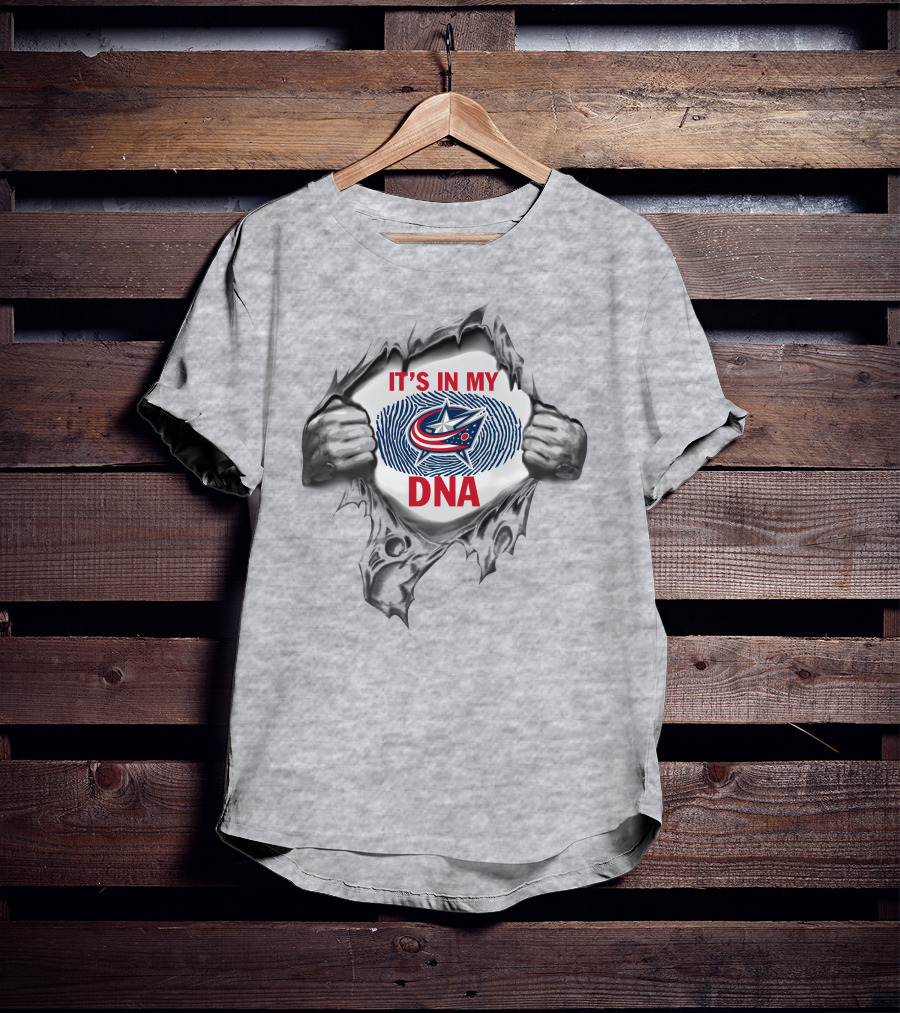 It's In My Dna Columbus Blue Jackets T-Shirt