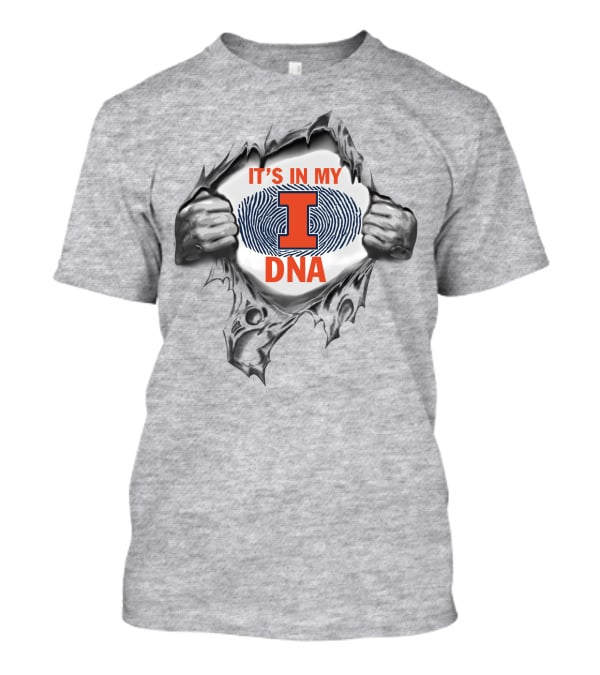 It's In My Dna Illinois Fighting Illini T-Shirt