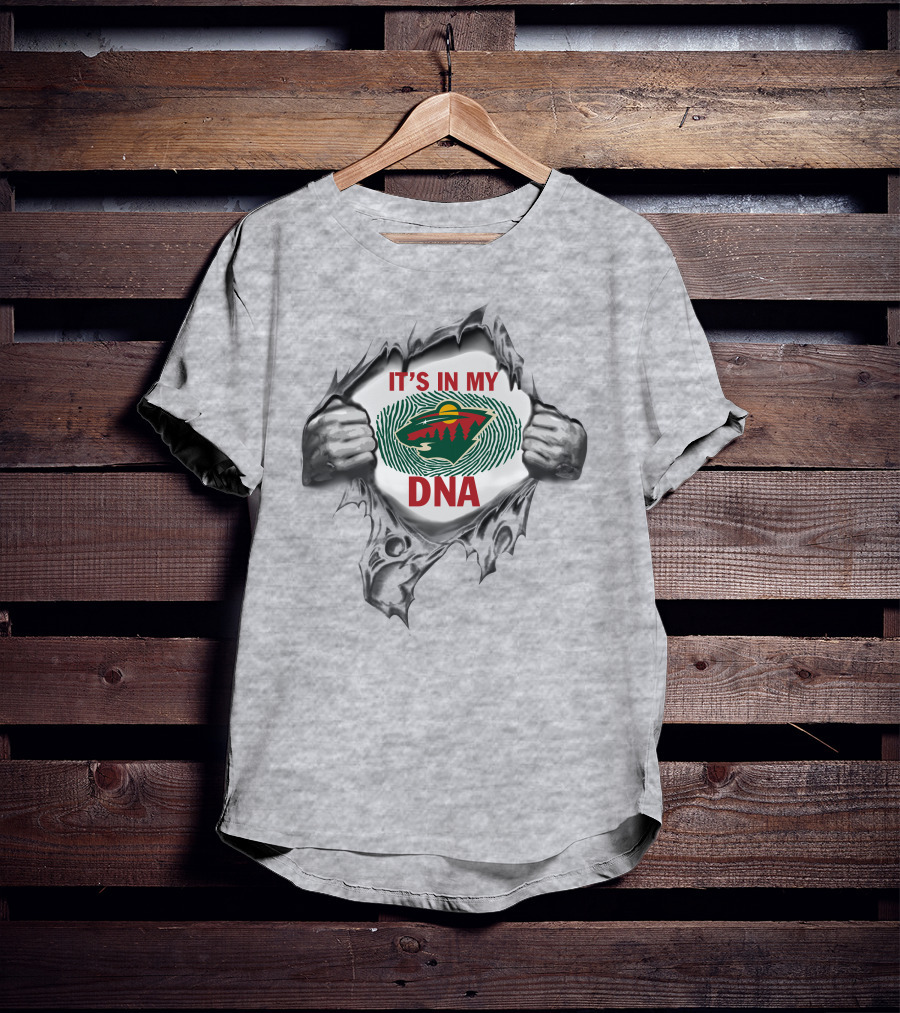 It's In My Minnesota Wild Dna T-Shirt