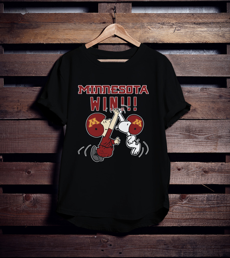 Minnesota Golden Gophers Win High Five Celebrations T-Shirt