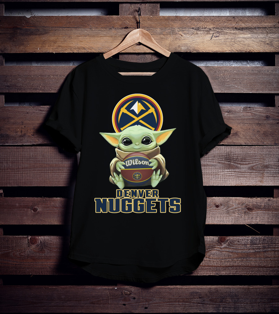 Denver Nuggets Baby Yoda Wilson Basketball T-Shirt