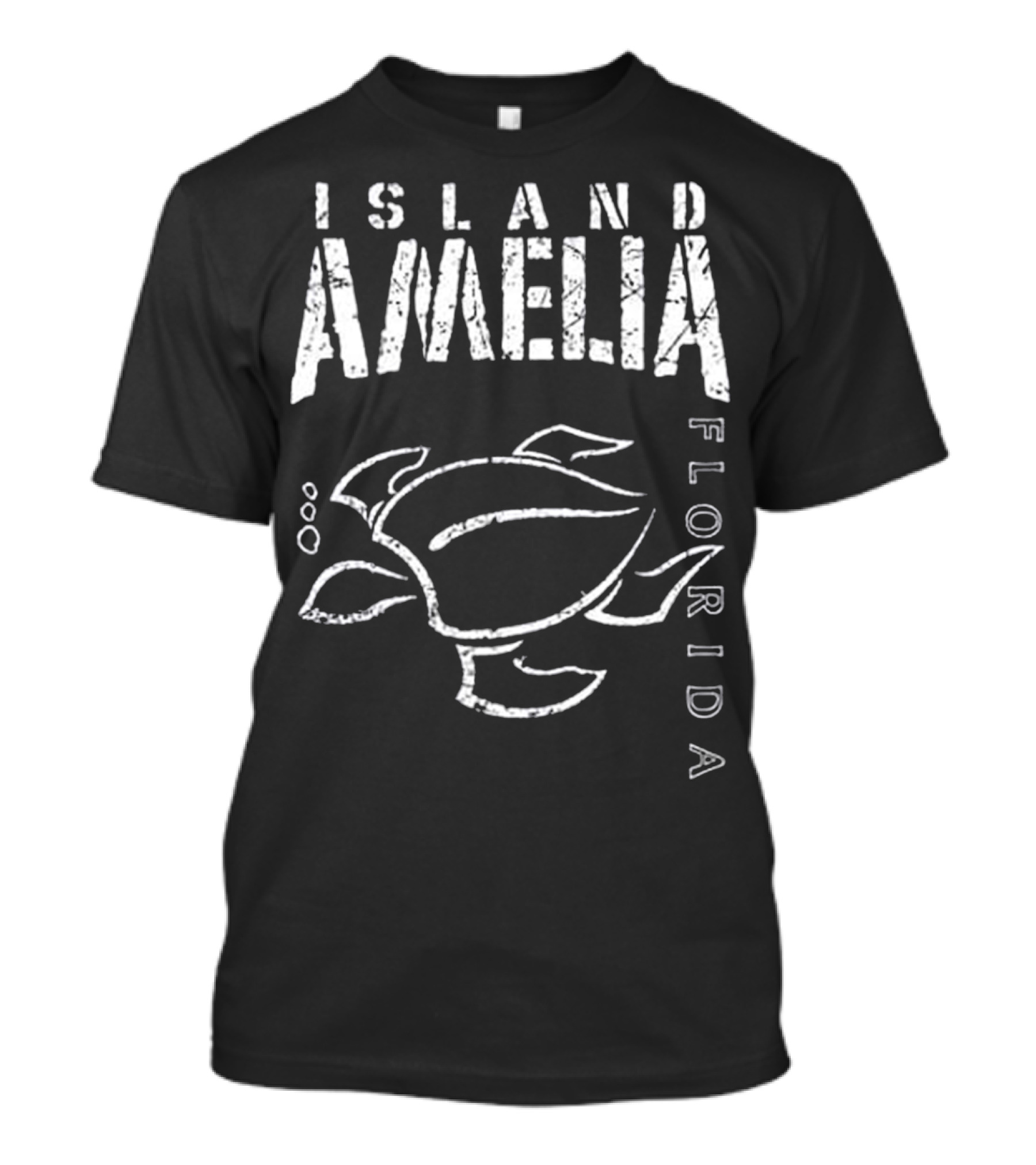 Amelia Island Florida Turtle T-Shirt