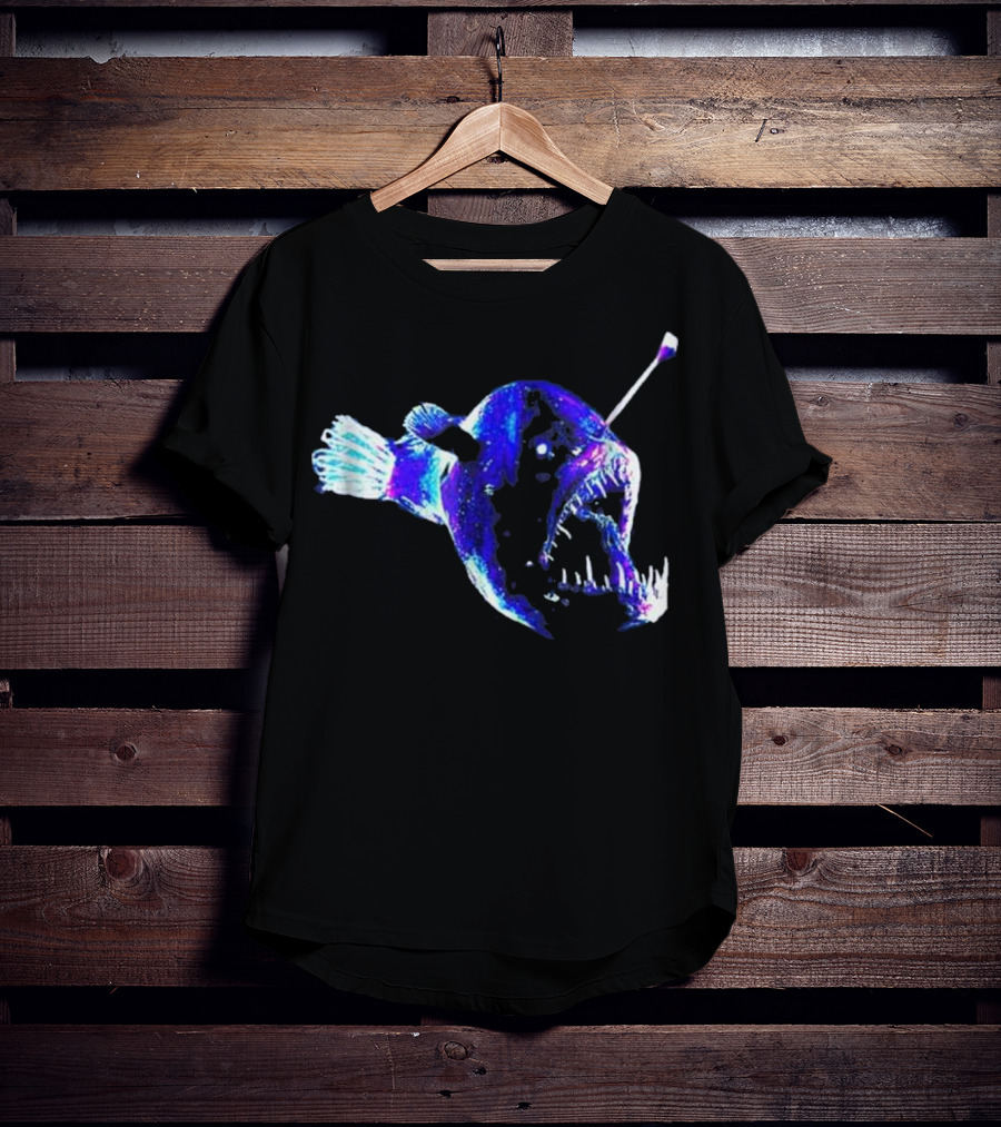 Angler Fish Night Glow Deep Sea Creature T-Shirt