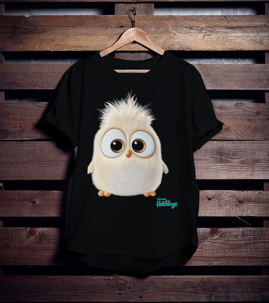 Angry Birds Hatchlings Cute Fuzzy Character T-Shirt