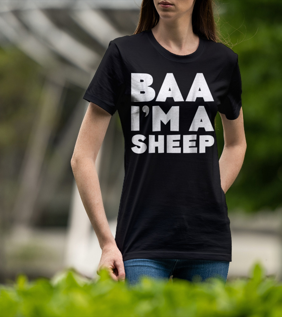 Baa I'm A Sheep Playful T-Shirt