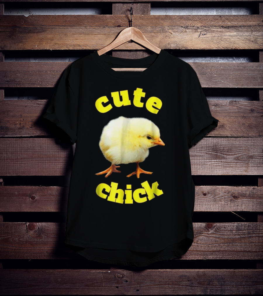 Cute Chick Fluffy Baby Chicken T-Shirt