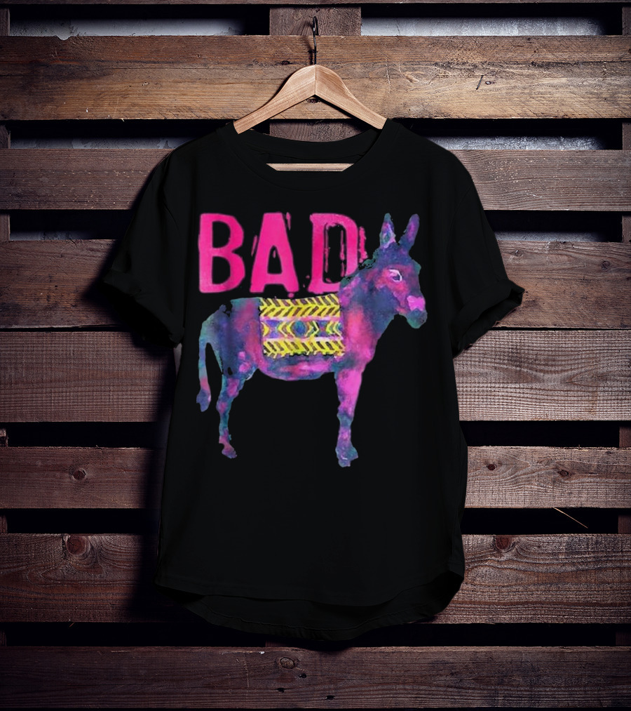 BAD Donkey Neon Abstract T-Shirt