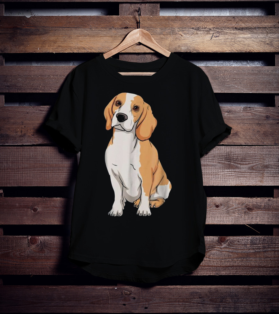 Beagle Funny For Cute Dog Lovers Cartoon T-Shirt