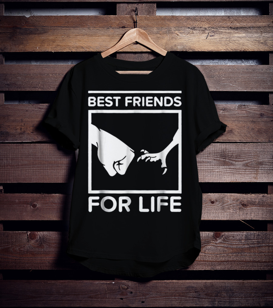 Best Friends For Life Bird Fist Bump T-Shirt