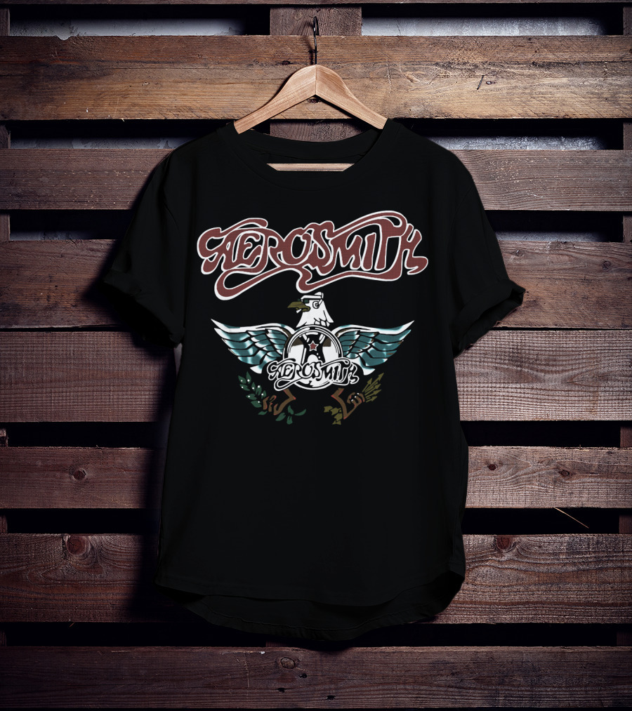 Aerosmith Winged Eagle Emblem T-Shirt