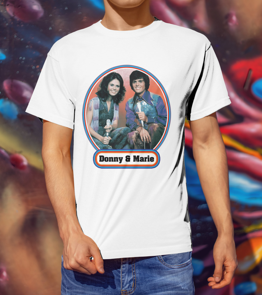 Donny And Marie Classic 70s T-Shirt