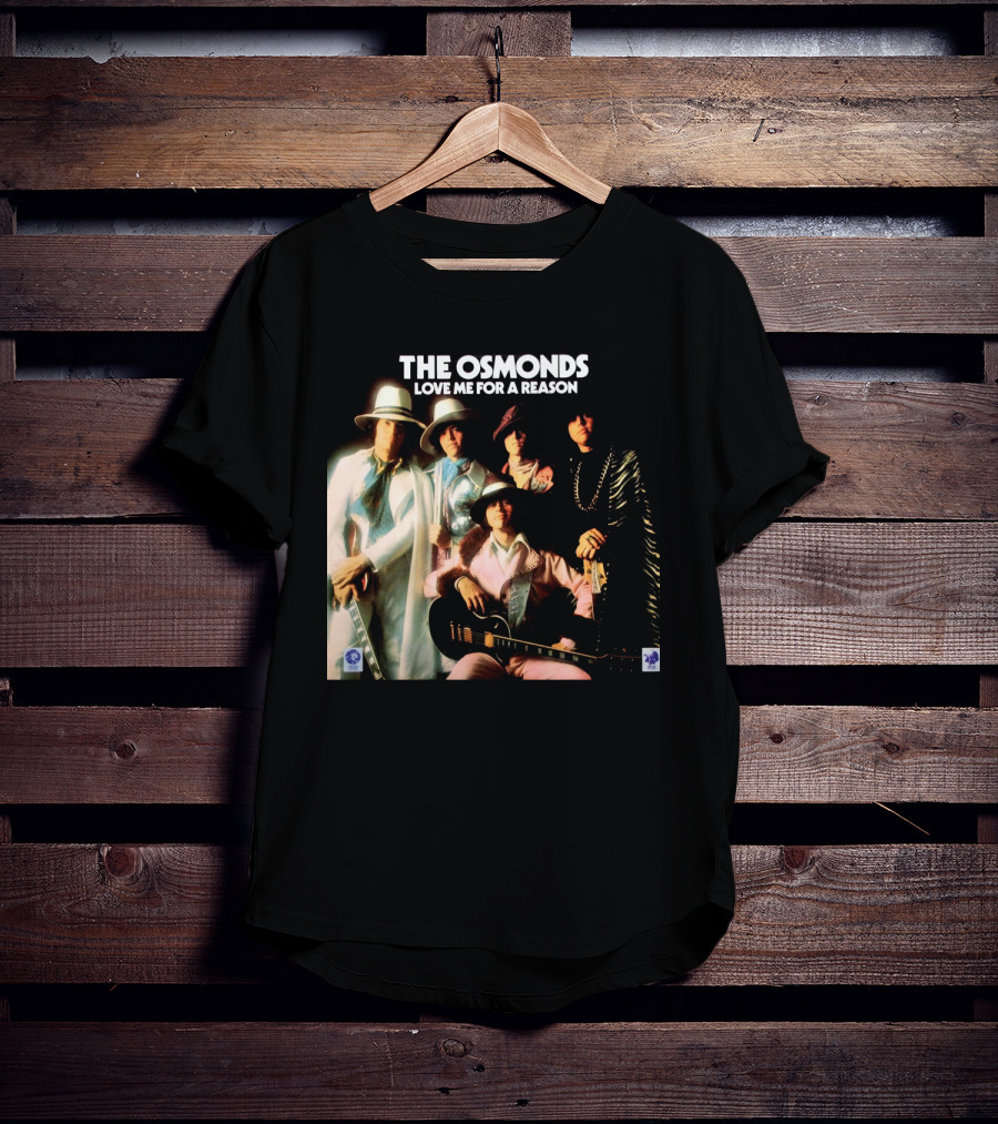 The Osmonds Love Me For A Reason Album Cover Vintage T-Shirt