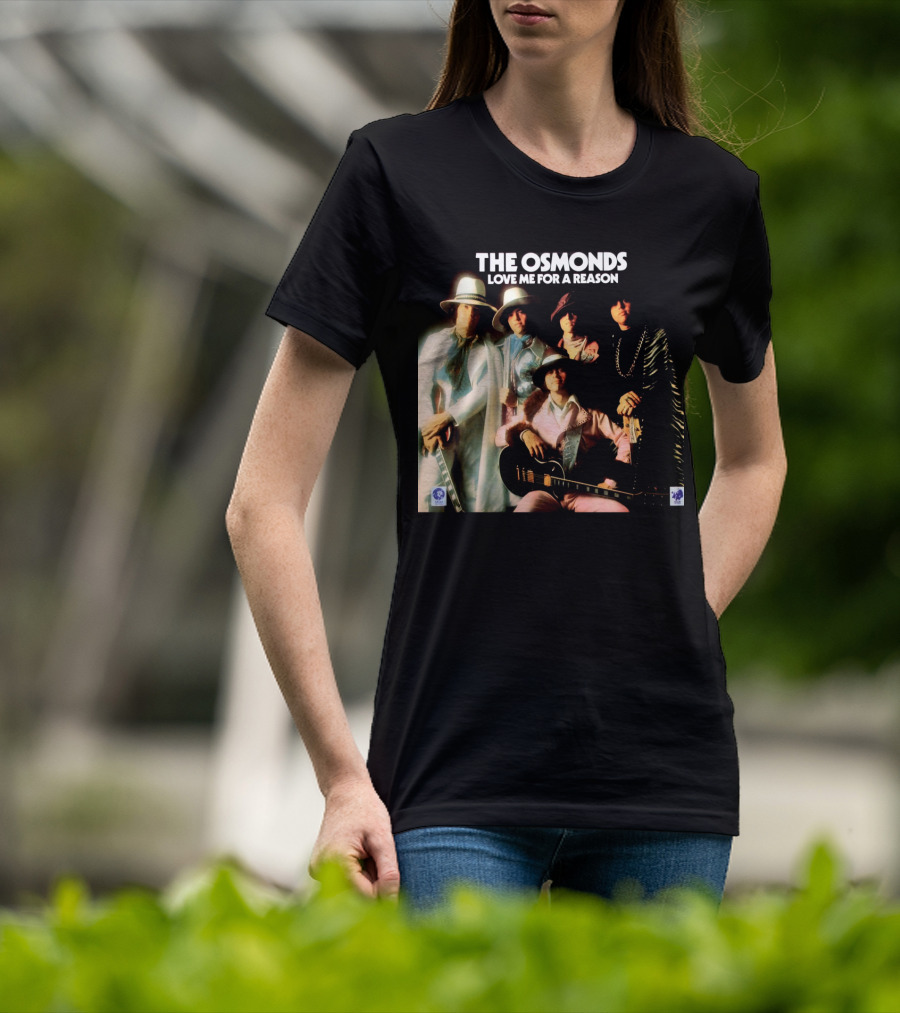 The Osmonds Love Me For A Reason Album Cover Vintage T-Shirt