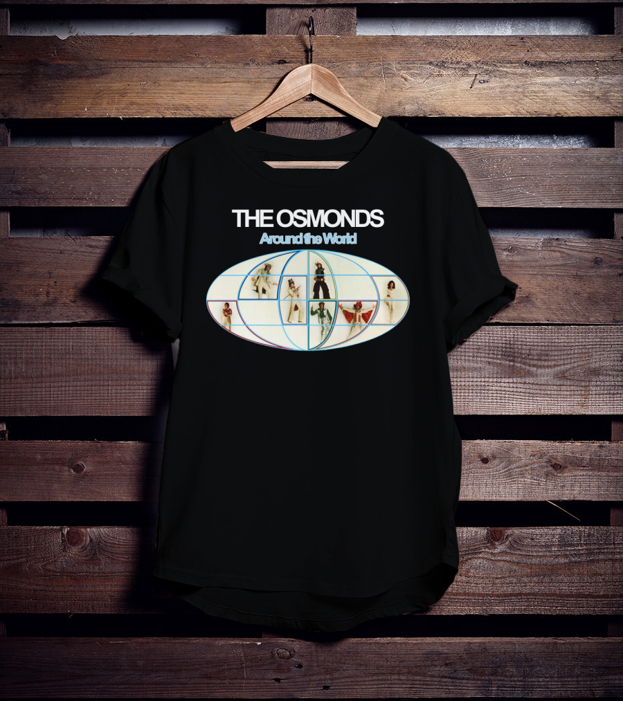 THE OSMONDS Around The World Live In Concert Tour T-Shirt