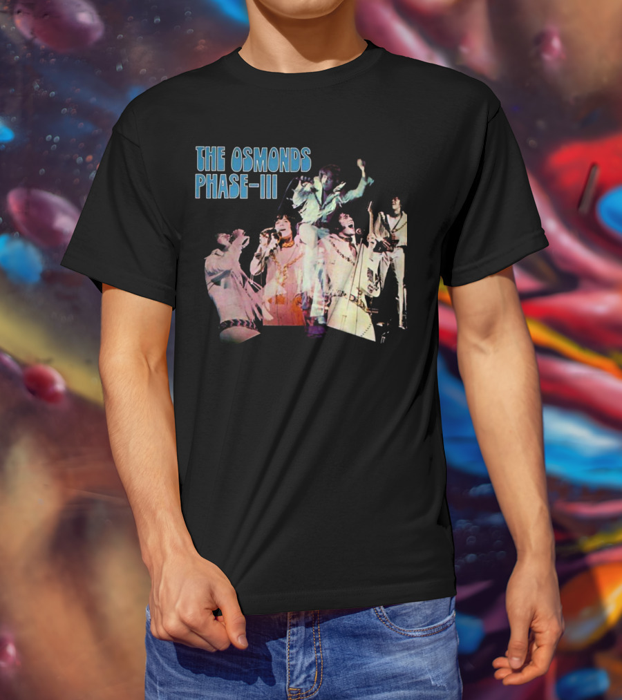 The Osmonds Phase III Concert Performance Montage T-Shirt