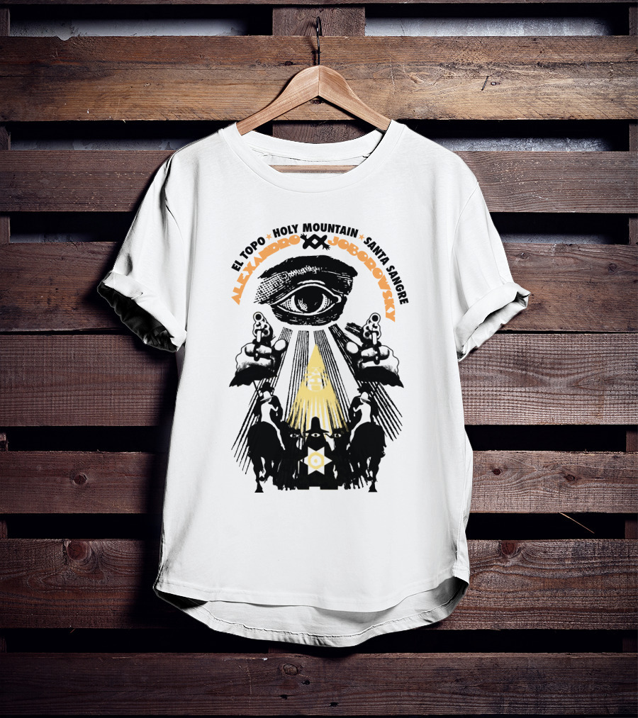 El Topo Holy Mountain Santa Sangre Alejandro Jodorowsky Eye Symbolism T-Shirt