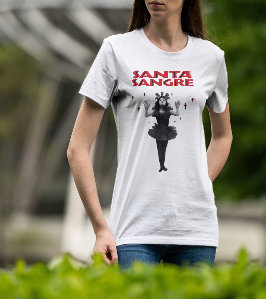 Santa Sangre Gothic Performance With Crosses T-Shirt