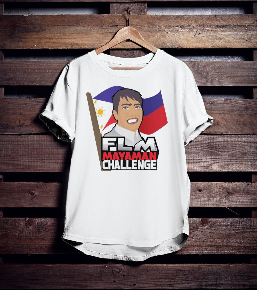 FLM Mayaman Challenge With Philippine Flag T-Shirt