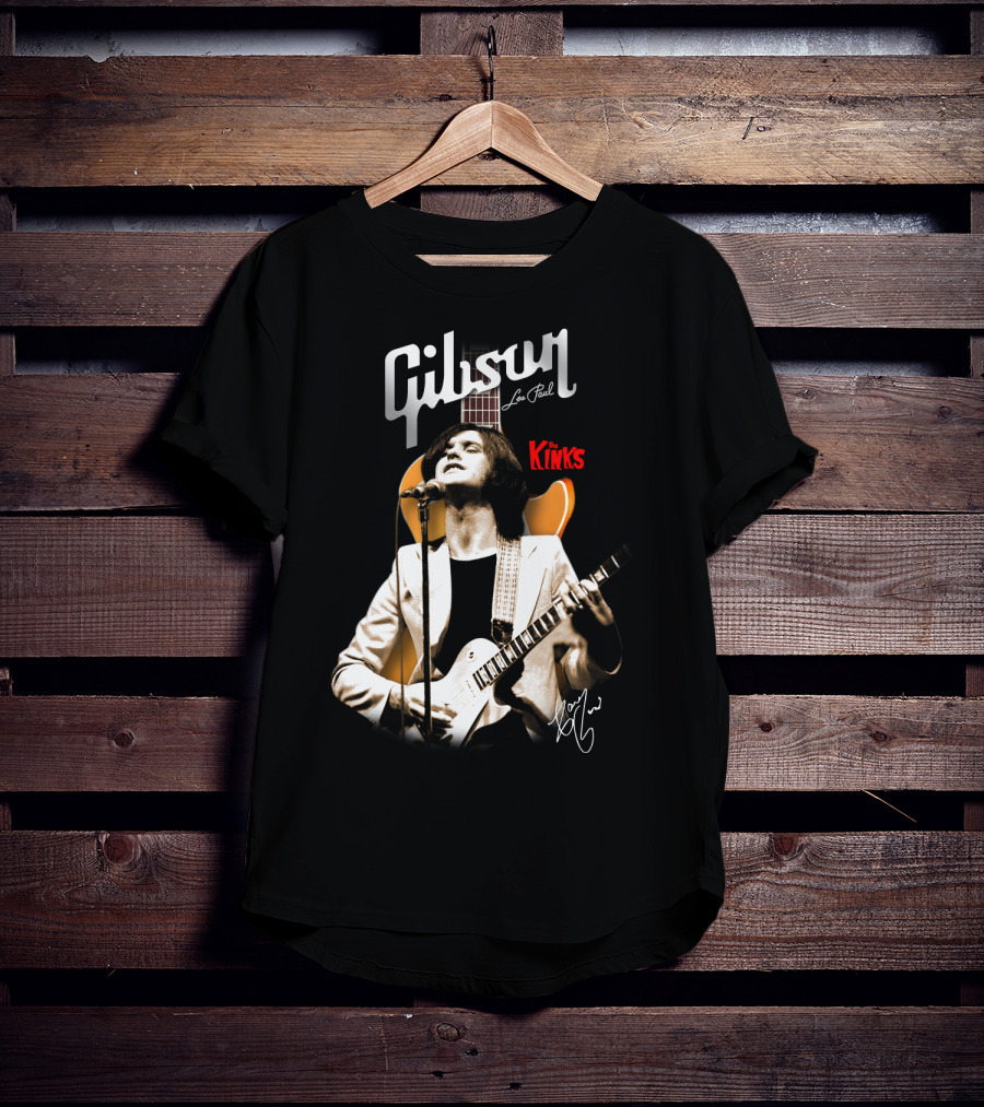 Gibson Les Paul The Kinks Guitarist Signature T-Shirt