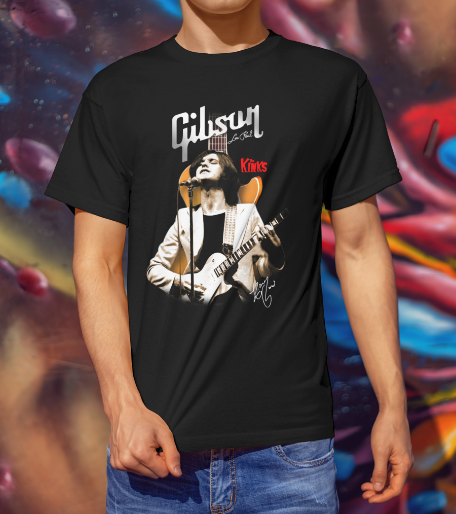 Gibson Les Paul The Kinks Guitarist Signature T-Shirt