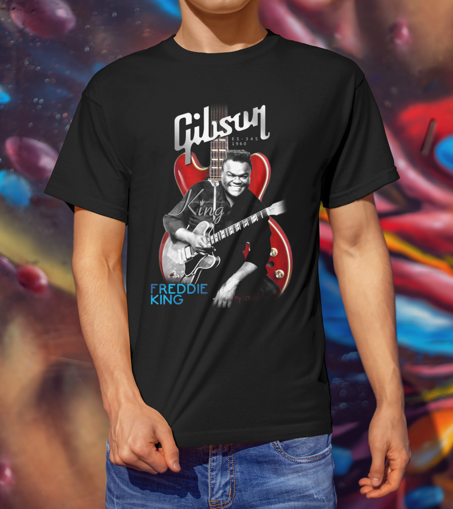 Gibson ES-345 1960 Freddie King Guitar T-Shirt