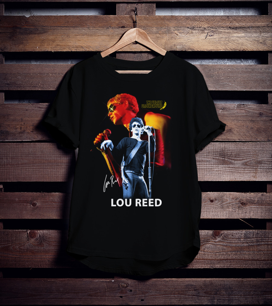 Lou Reed Velvet Underground Iconic Performance T-Shirt