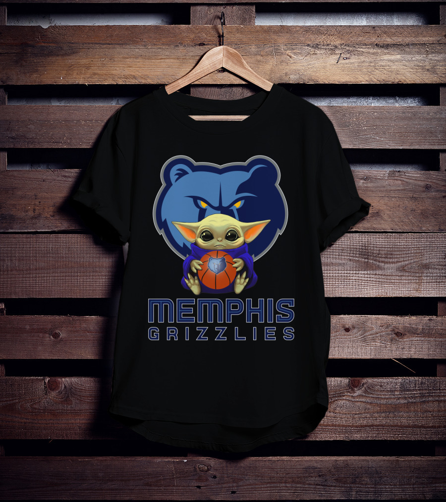 Memphis Grizzlies Baby Holding Basketball T-Shirt
