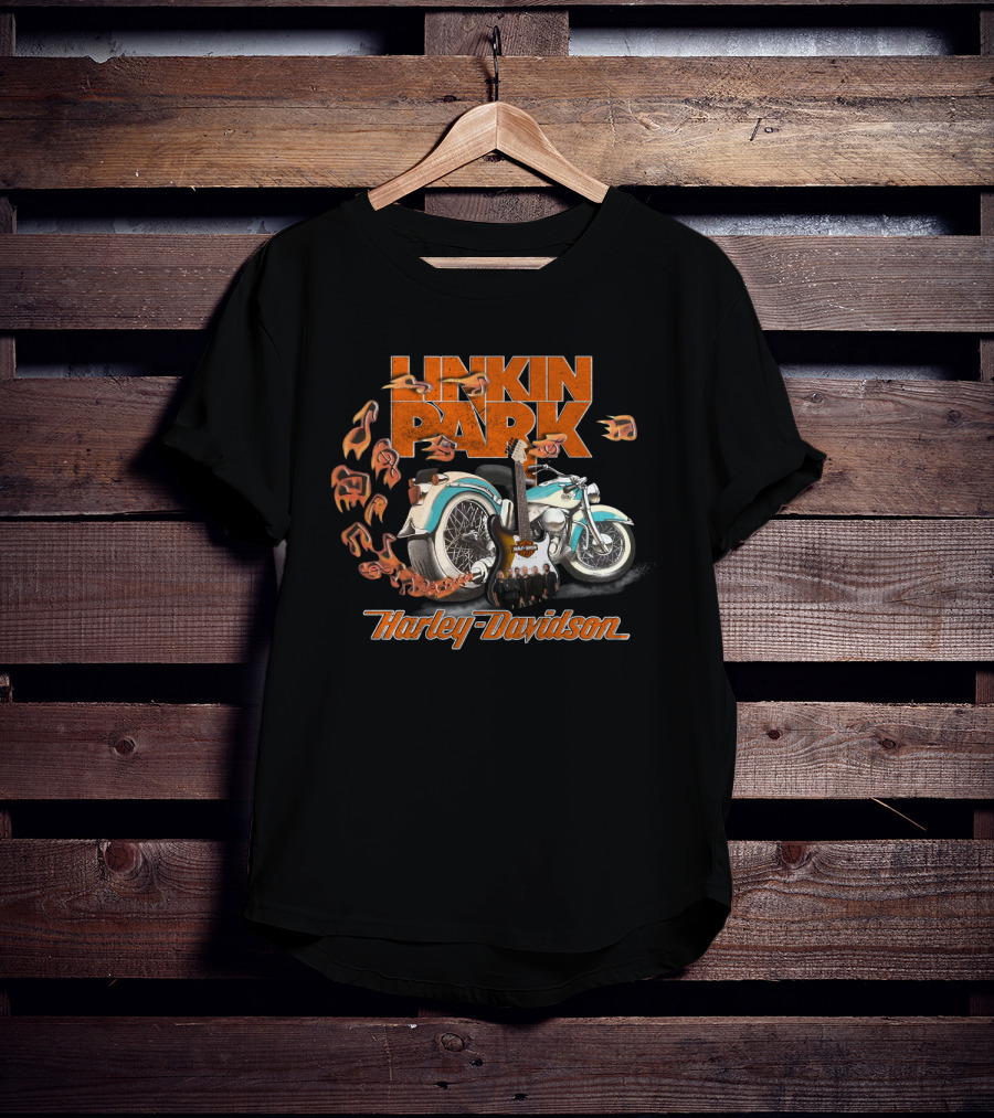 Linkin Park Harley Davidson Motorcycle Custom Collaboration 20Hdm T-Shirt