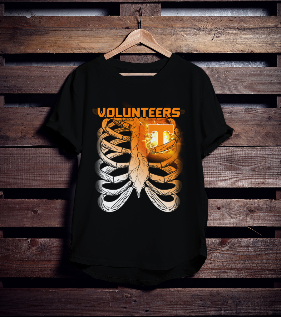 Volunteers Tennessee T Logo Ribcage T-Shirt