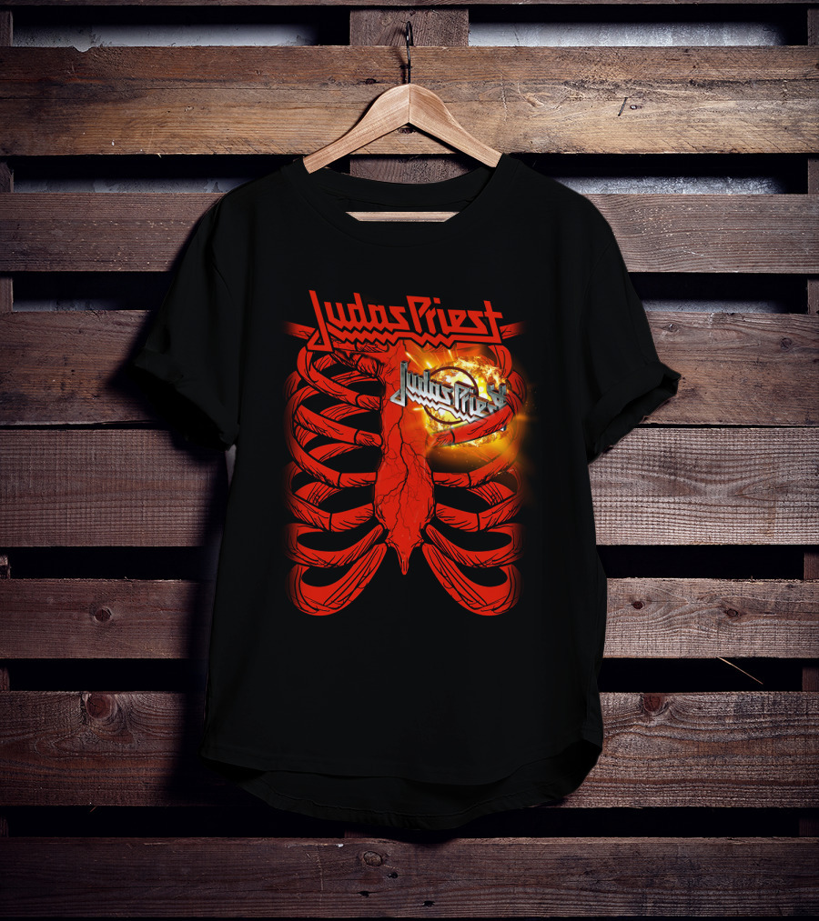 Judas Priest Ribcage Explosive T-Shirt