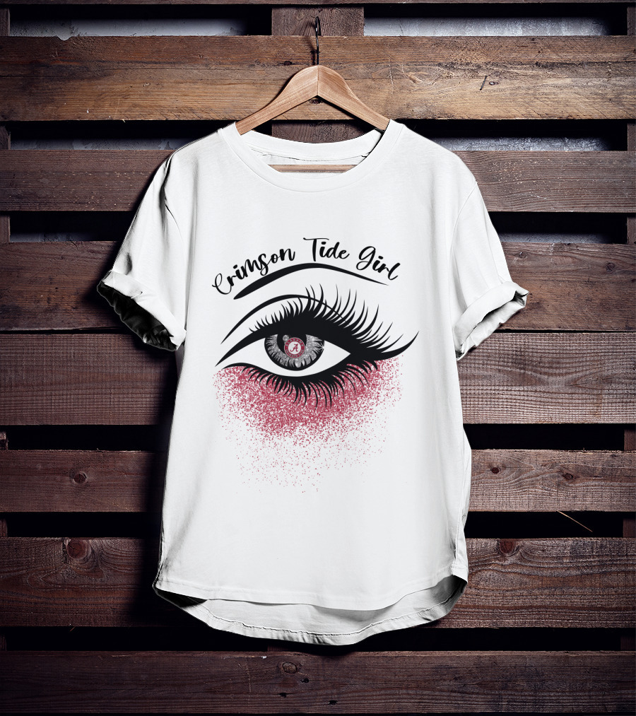 Crimson Tide Girl Alabama Crimson Tide Eye T-Shirt
