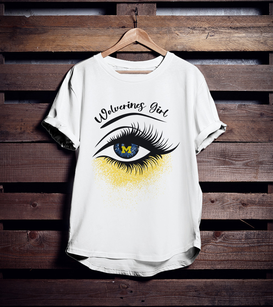 Wolverines Girl M Eye T-Shirt
