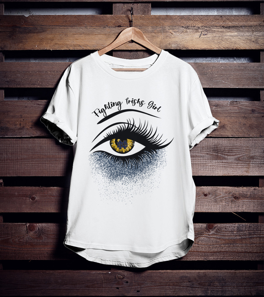 Fighting Irish Girl Notre Dame Eye T-Shirt