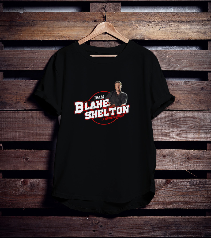 Team Blake Shelton Lifetime Member T-Shirt