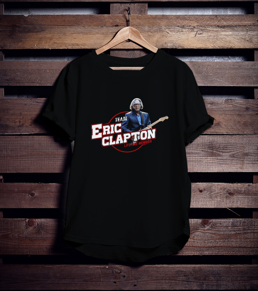 Team Eric Clapton Lifetime Member T-Shirt