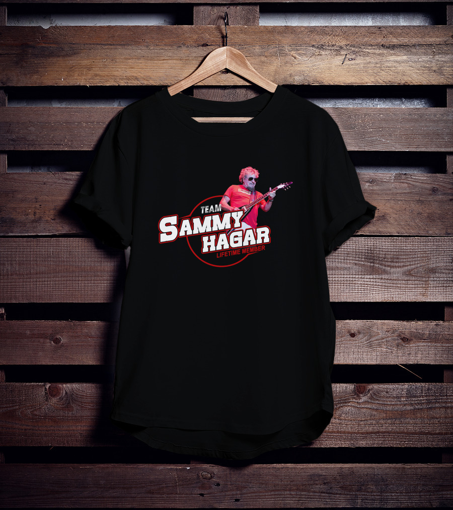 Team Sammy Hagar Lifetime Member T-Shirt