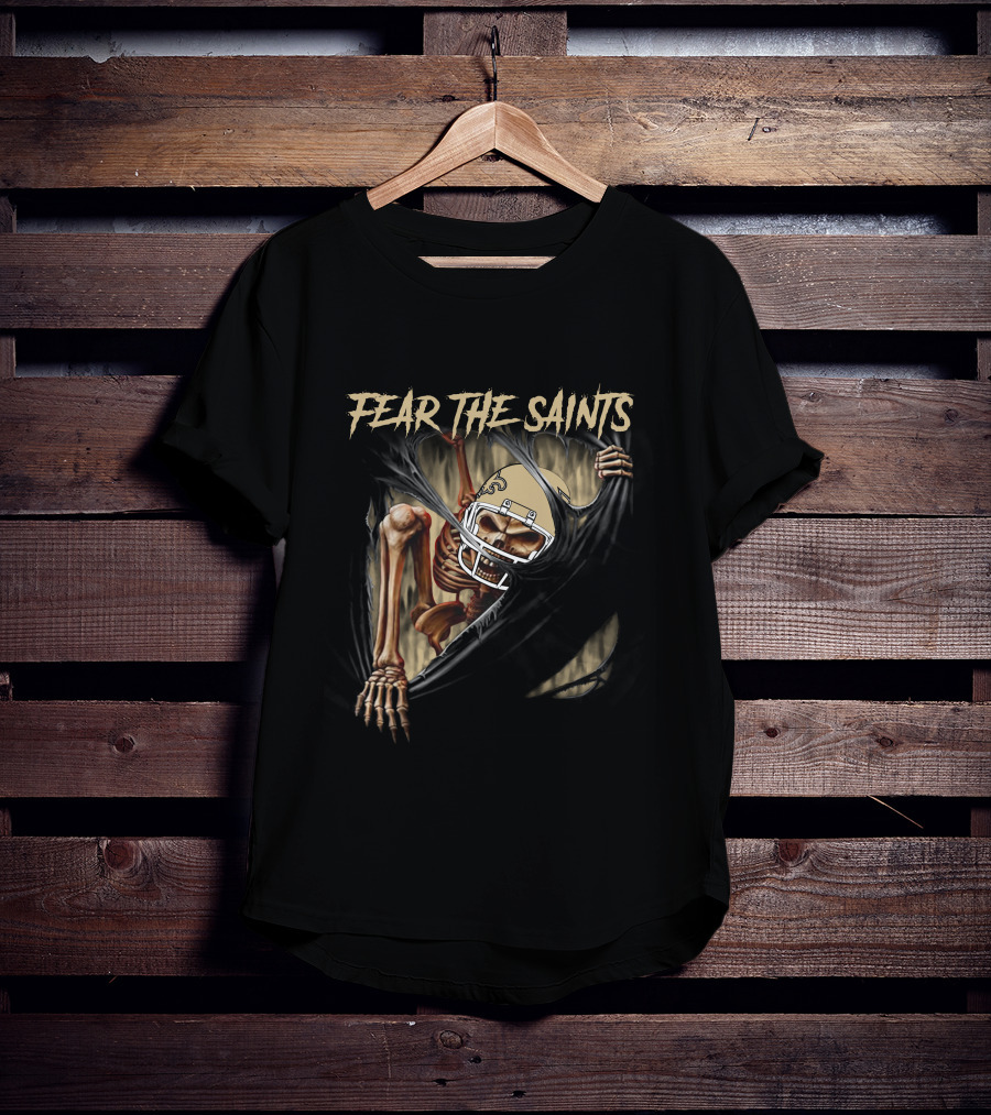 Fear The Saints New Orleans 515NFL L1MTH T-Shirt
