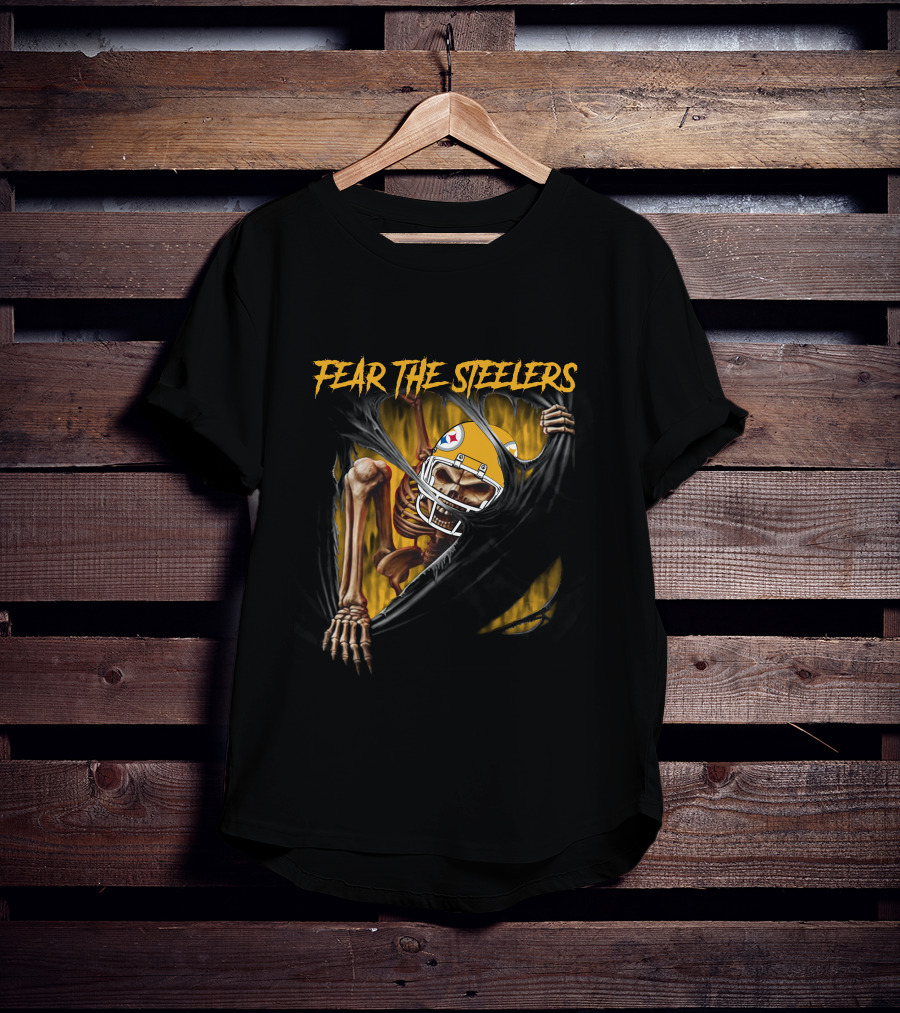 Fear The Steelers Pittsburgh 515NFL L1MTH T-Shirt