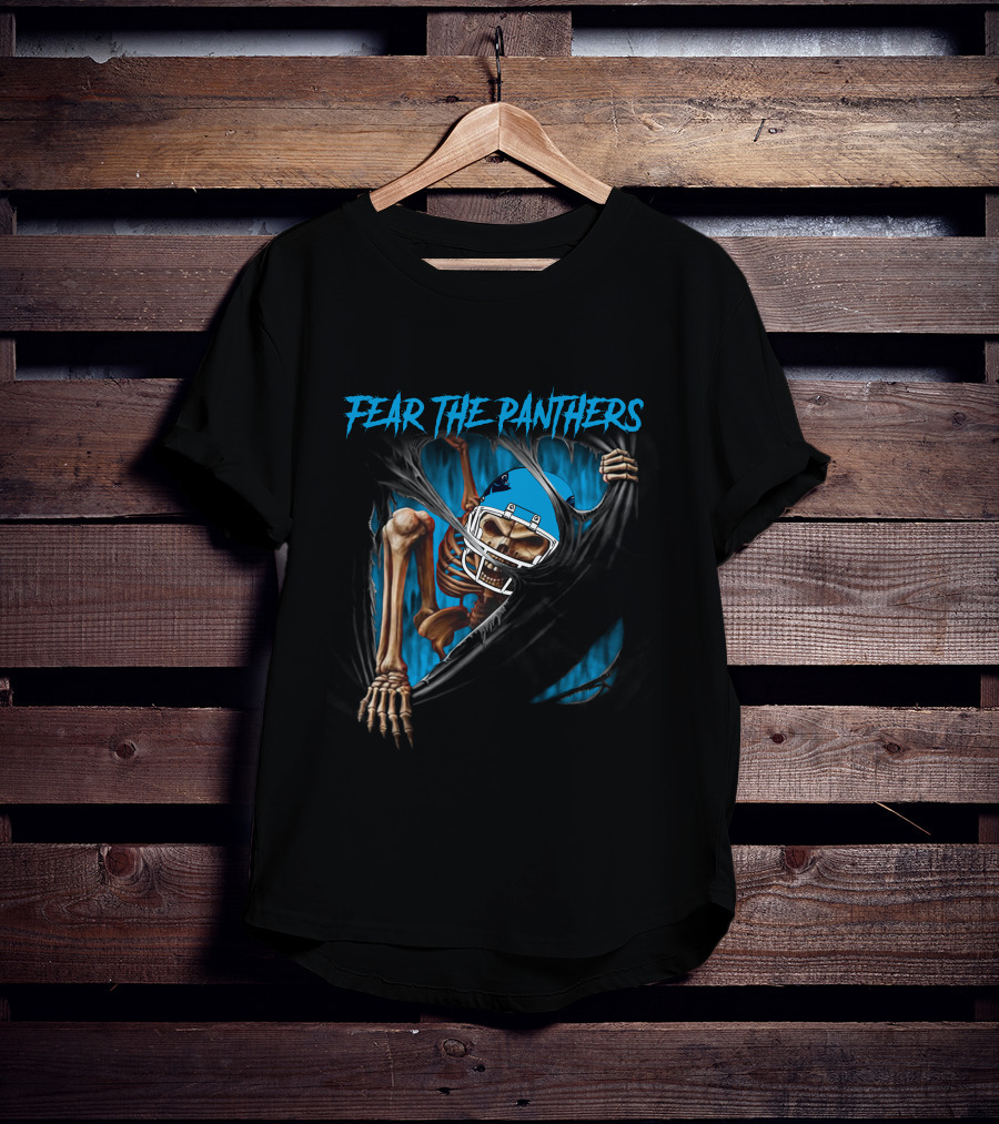 Carolina Panthers Fear The Panthers 515NFL L1MTH T-Shirt