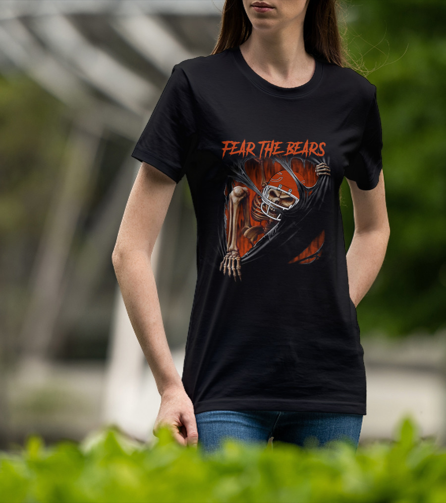 FEAR THE BEARS Chicago Bears 515NFL L1MTH T-Shirt