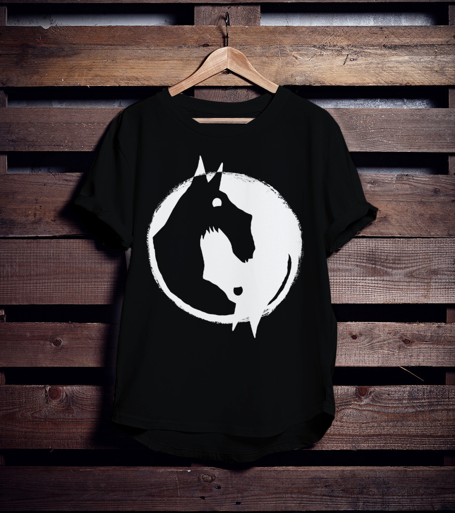 Yin Yang Dog Scottish Terrier T-Shirt