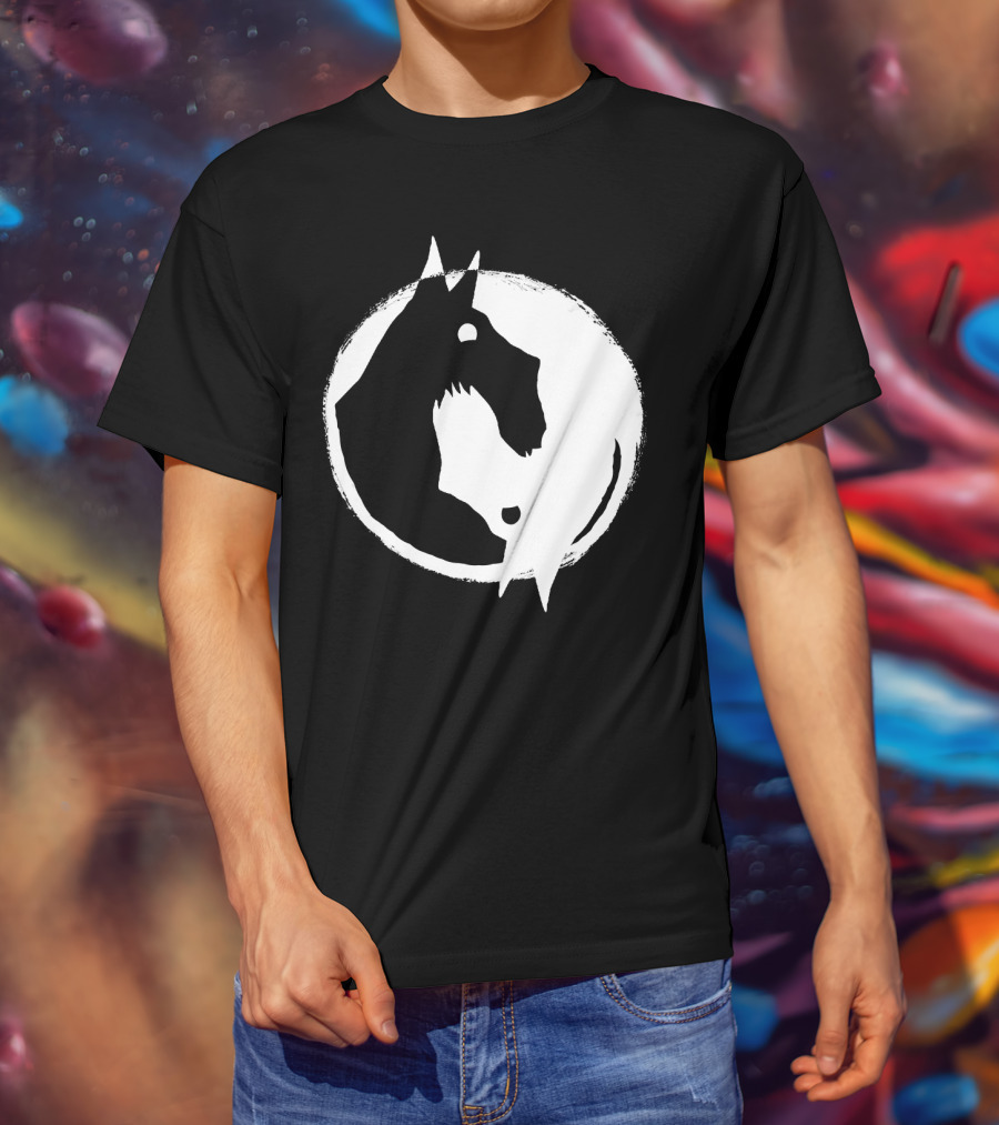 Yin Yang Dog Scottish Terrier T-Shirt