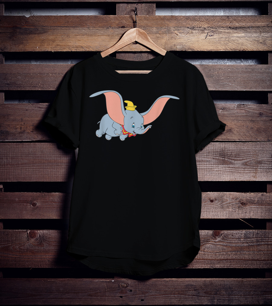 Dumbo Disney Classic Flying Elephant Animation T-Shirt
