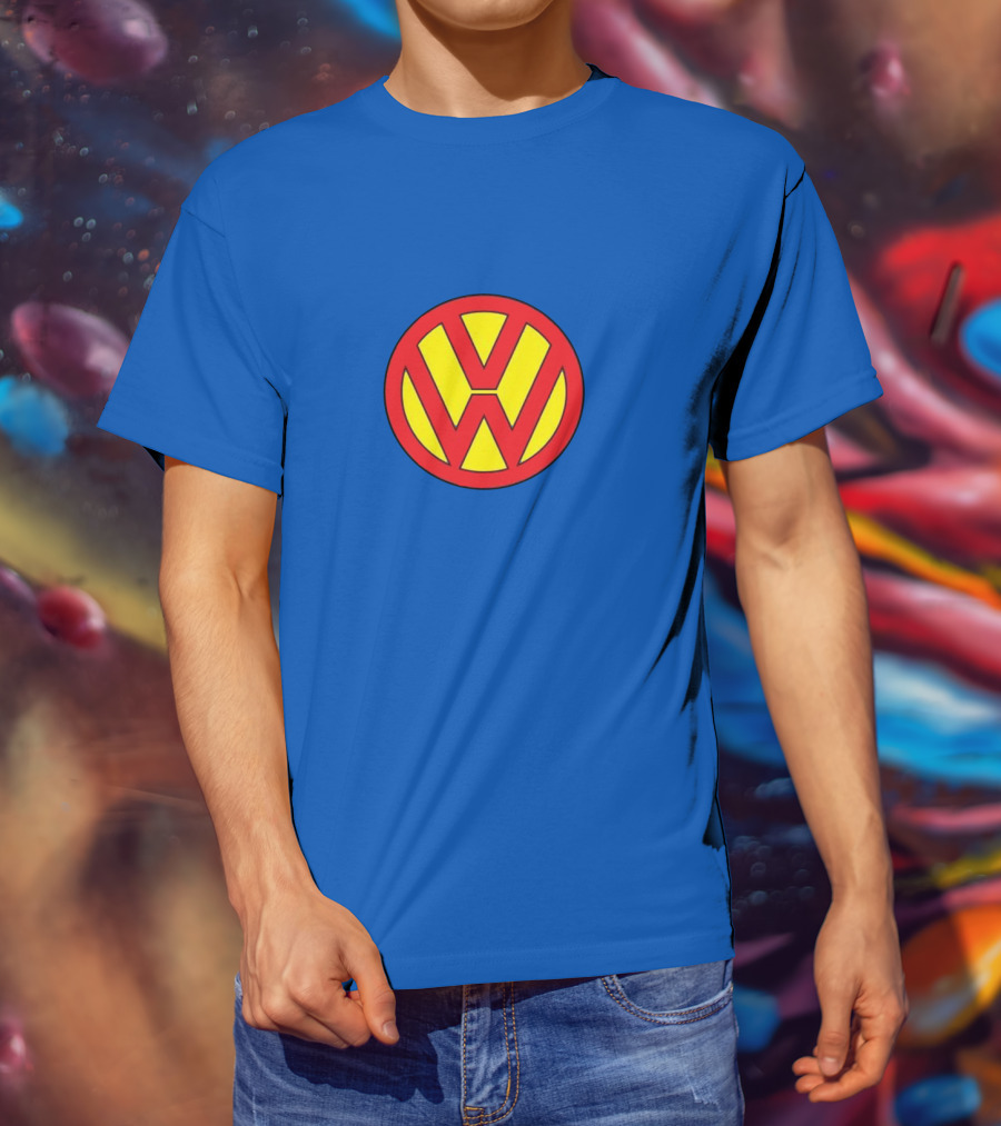 VW Superman Logo Mashup T-Shirt