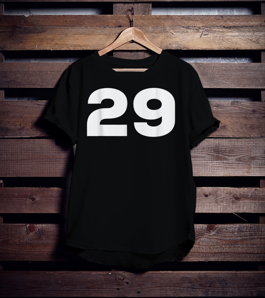 29 Number Jersey Style Sport Team Group Fan T-Shirt