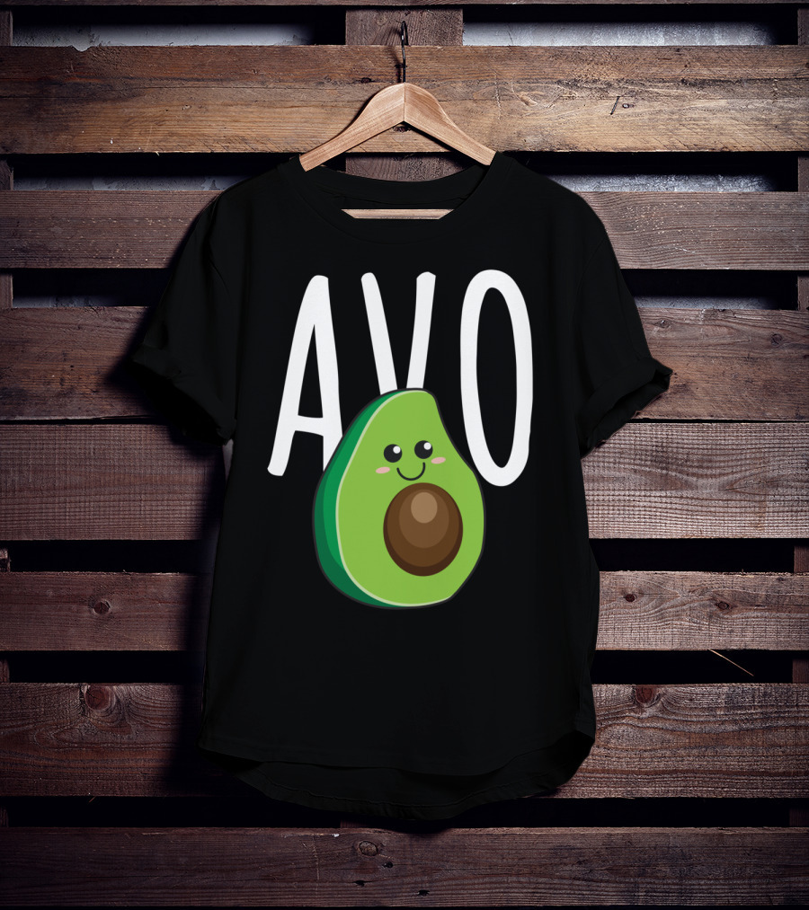 Avo Avocado Cute Vegan Couples Loves Matching T-Shirt