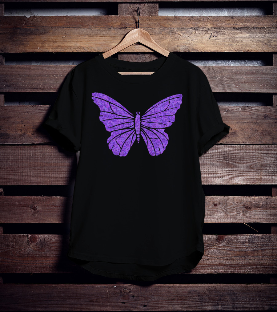Butterfly Purple Lavender Wings T-Shirt