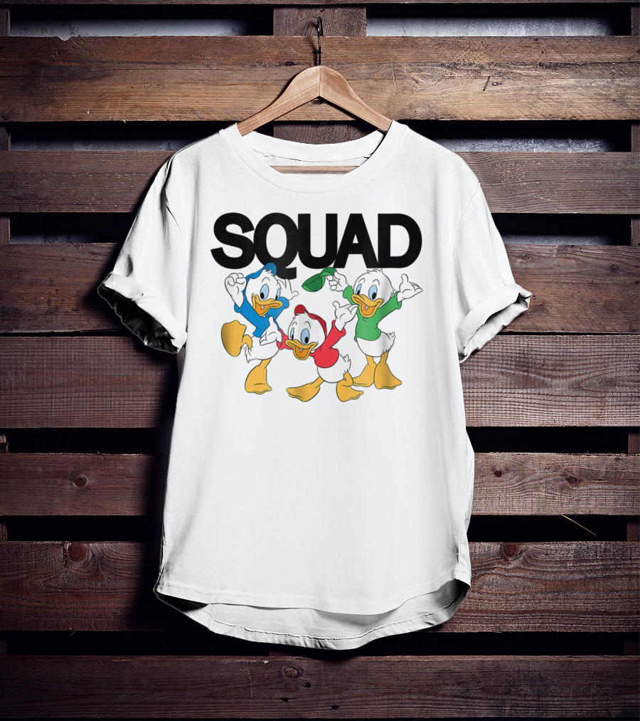 SQUAD Disney Donald Duck's Nephews Huey Dewey Louie T-Shirt