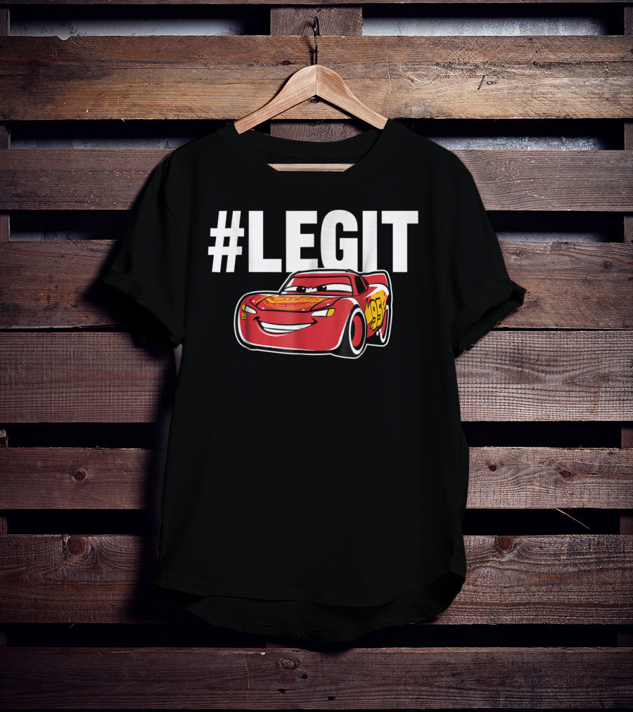 Legit Disney Pixar Cars 3 Lightning McQueen 95 T-Shirt